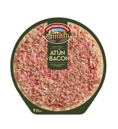 PIZZA ATÚN Y BACON
