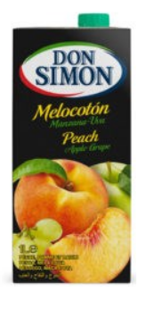 Zumo Melocotón Uva concentrado Don Simón 1L*12