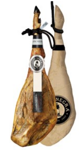 JAMÓN CEBO 50% IBÉRICO CAPA NEGRA 5-6 KG