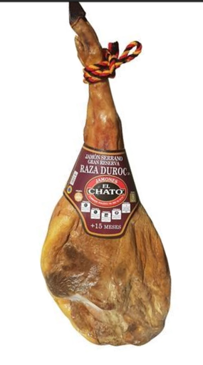 JAMÓN SERRANO GRAN RESERVA RAZA DUROC EL CHATO