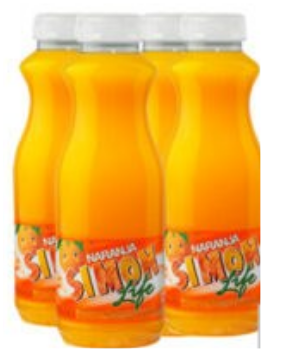 Refresco Naranja Simon Life Zumo refrigerado 330*24 (pack-4)